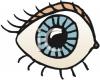 Eye Clip Art Image