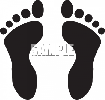 Foot Clip Art Image
