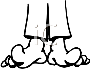 Foot Clip Art Image