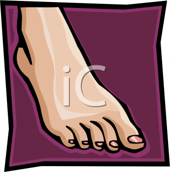 Foot Clip Art Image