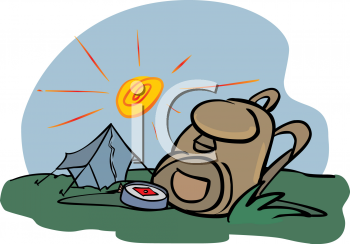Camping Clip Art Image