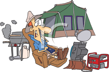 Camping Clip Art Image