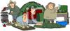 Camping Clip Art Image