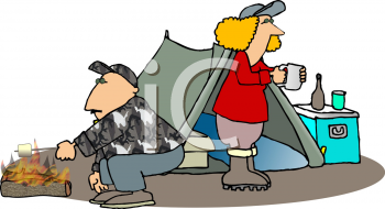 Camping Clip Art Image
