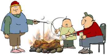 Camping Clip Art Image