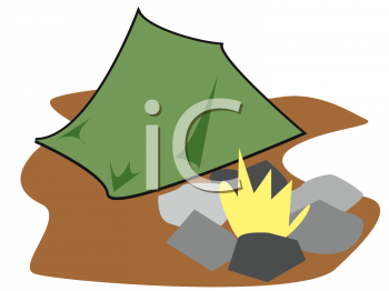 Camping Clip Art Image