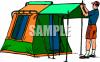 Camping Clip Art Image