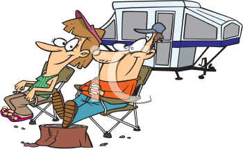 Camping Clip Art Image