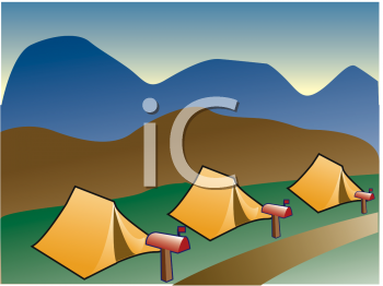 Camping Clip Art Image