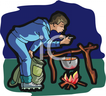 Camping Clip Art Image