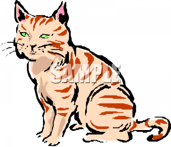 Cat Clip Art Image