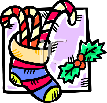 Candy Cane Clip Art Image