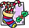 Candy Cane Clip Art Image