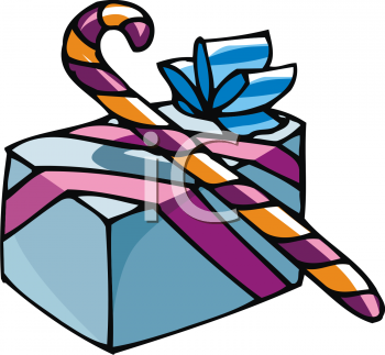 Candy Cane Clip Art Image