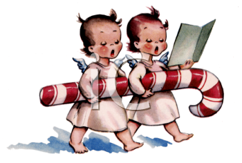 Candy Cane Clip Art Image