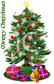Christmas Tree Clip Art Image