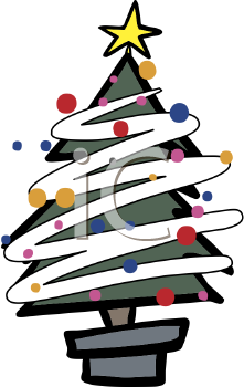 Christmas Tree Clip Art Image