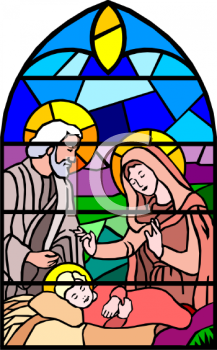 Nativity Scene Clip Art Image