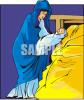 Nativity Scene Clip Art Image