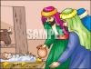Nativity Scene Clip Art Image