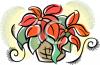 Poinsettia Clip Art Image