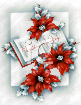 Poinsettia Clip Art Image