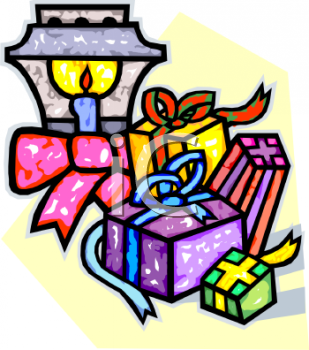 Presents Clip Art Image