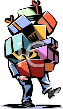 Presents Clip Art Image