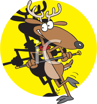 Reindeer Clip Art Image