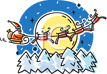 Reindeer Clip Art Image