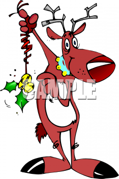 Reindeer Clip Art Image