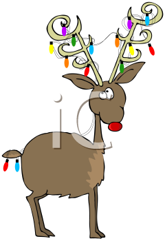 Reindeer Clip Art Image