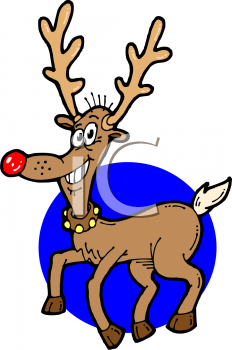 Reindeer Clip Art Image