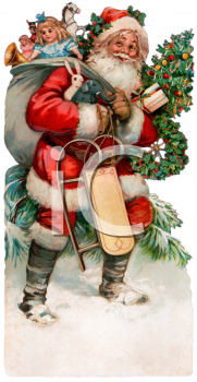 Santa Claus Clip Art Image
