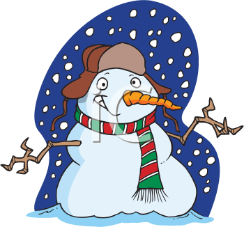 Snowman Clip Art Image