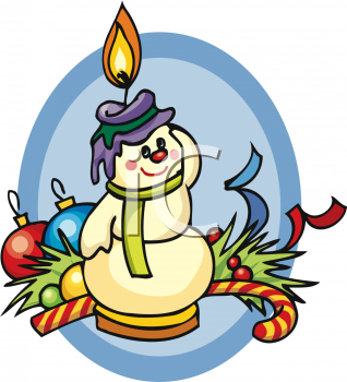 Snowman Clip Art Image