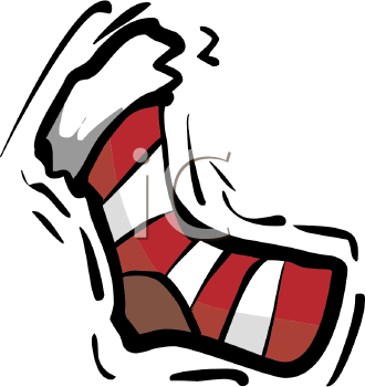 Stocking Clip Art Image