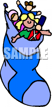 Stocking Clip Art Image