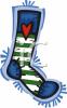 Stocking Clip Art Image