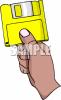 Computer Disk Clip Art Image
