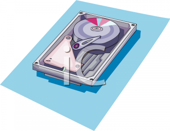 Computer Disk Clip Art Image