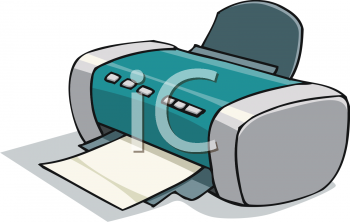 Printer Clip Art Image
