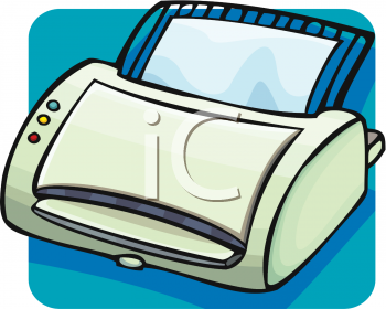 Printer Clip Art Image