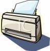 Printer Clip Art Image