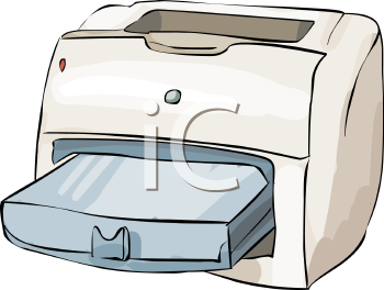 Printer Clip Art Image