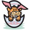 Easter Rabbit Clip Art Image