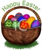Easter Eggs Clip Art Image