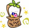 Easter Eggs Clip Art Image