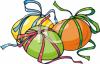 Easter Eggs Clip Art Image
