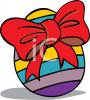 Easter Eggs Clip Art Image